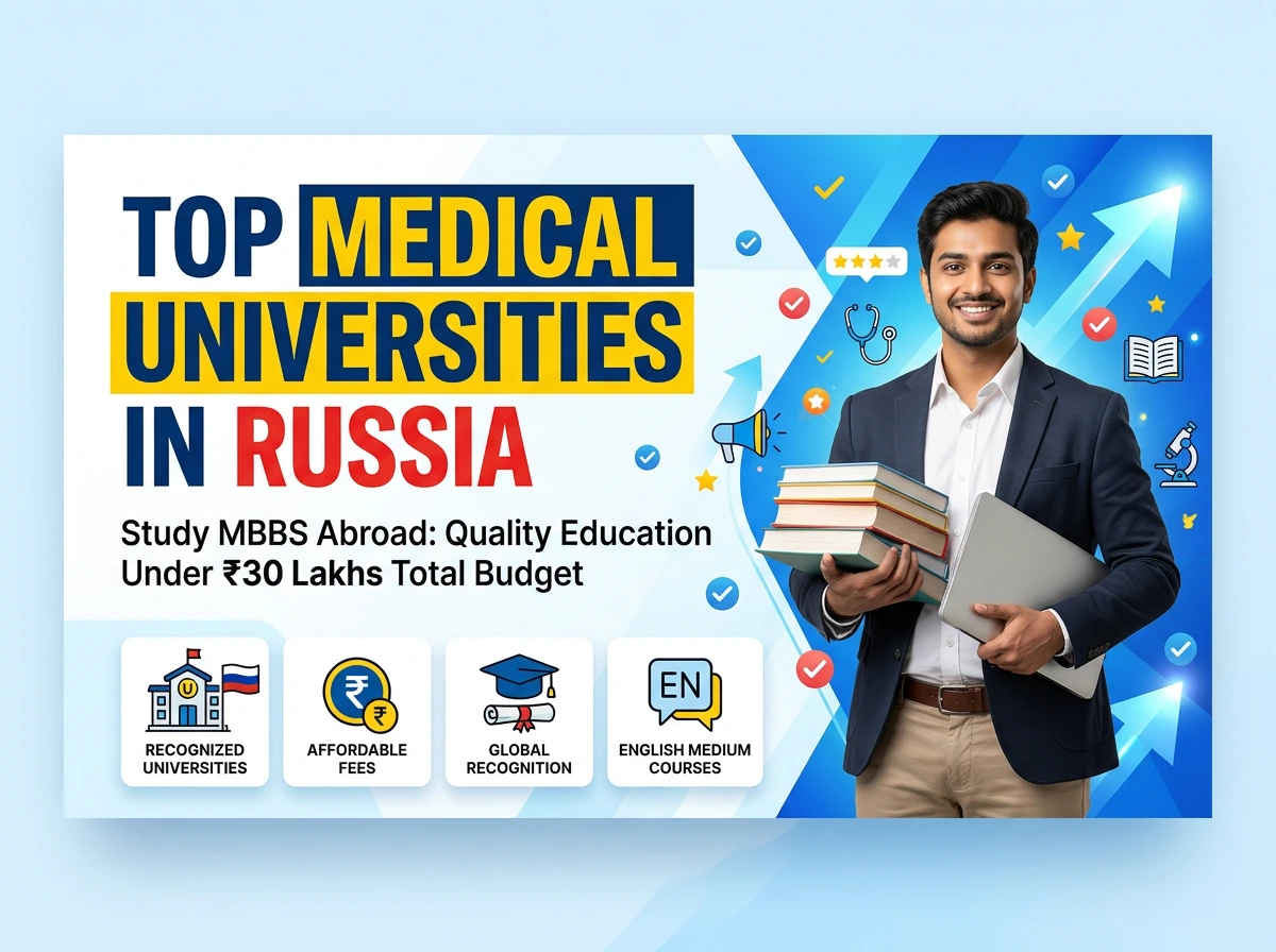 Top Medical Universities in Russia Under ₹30 Lakhs
