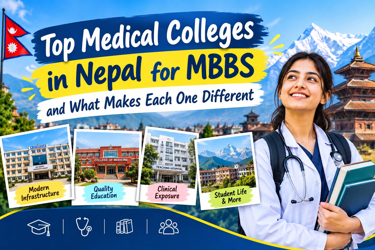 Top Medical Colleges in Nepal for MBBS and What Makes Each One Different