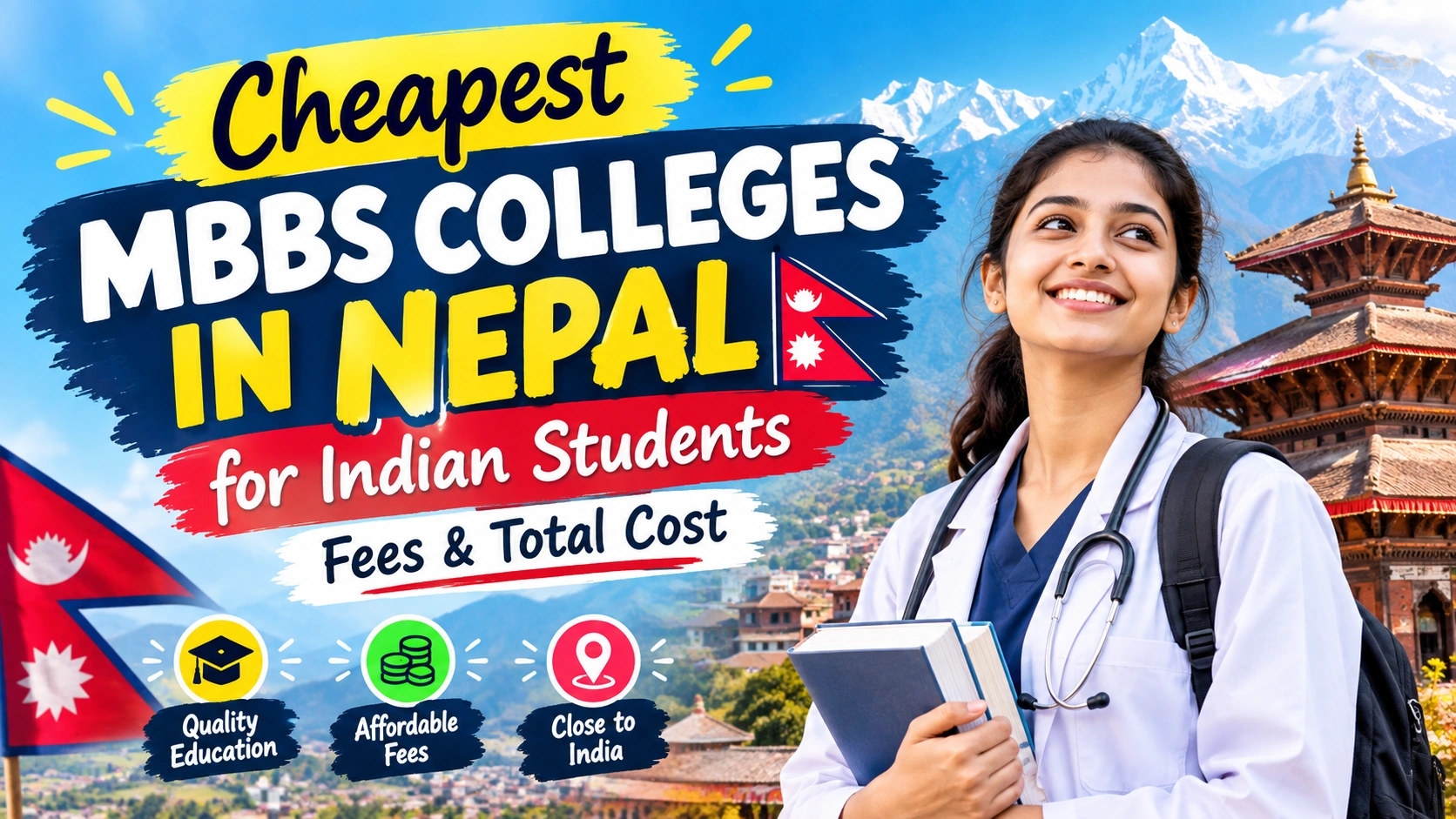 Cheapest MBBS Colleges in Nepal for Indian Students: Fees & Total Cost