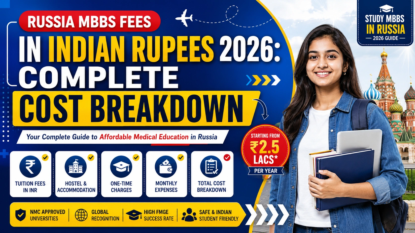 Is Russia Good for MBBS? Fees, NMC Rules, FMGE & Career Prospects