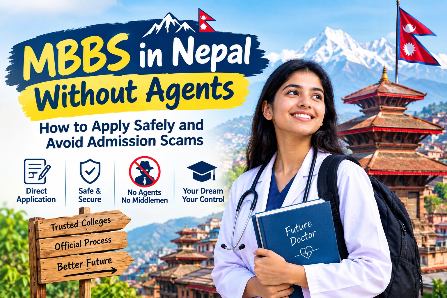 MBBS in Nepal Without Agents: How to Apply Safely and Avoid Admission Scams