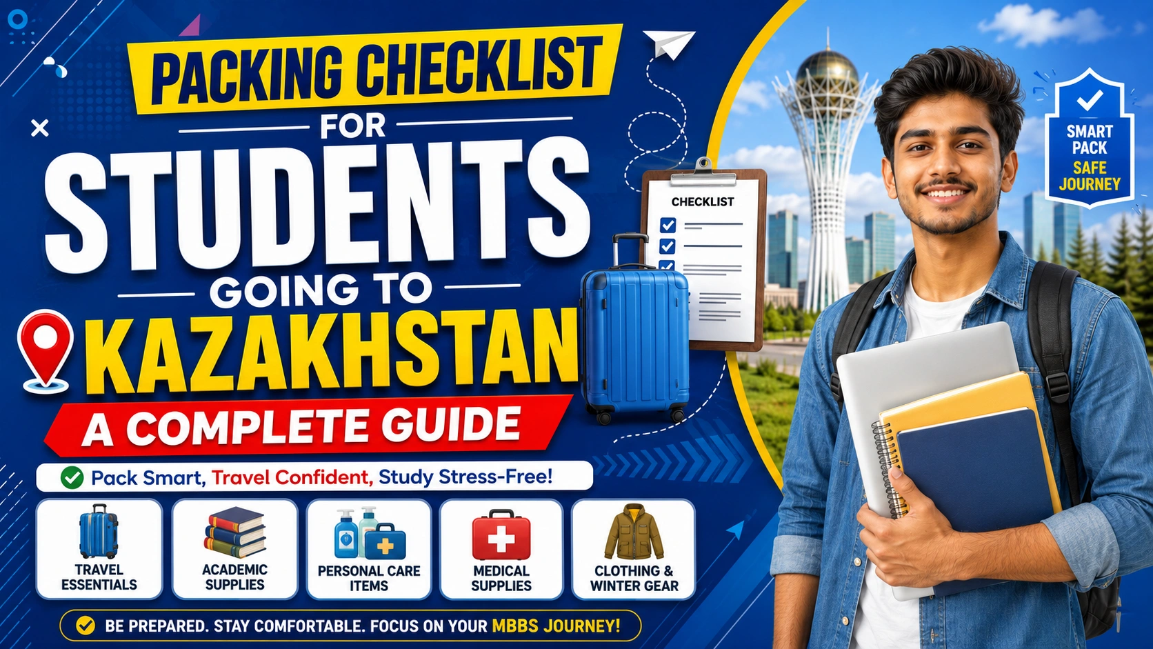 Packing Checklist for Students Going to Kazakhstan: A Complete Guide