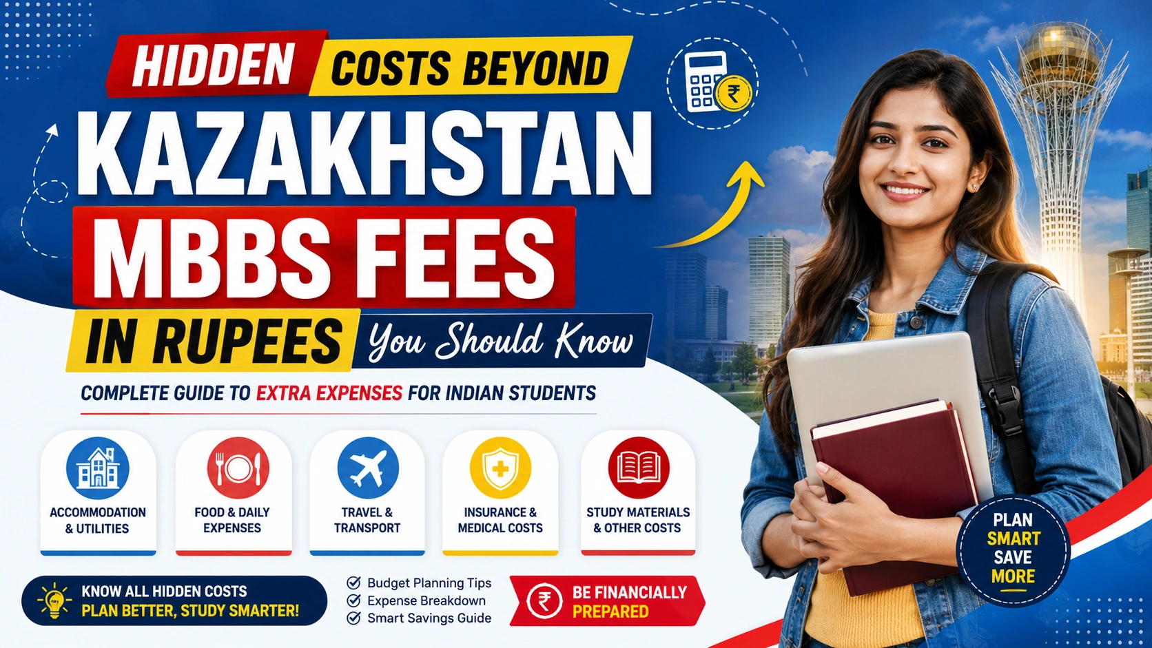 Hidden Costs Beyond Kazakhstan MBBS Fees in Rupees You Should Know