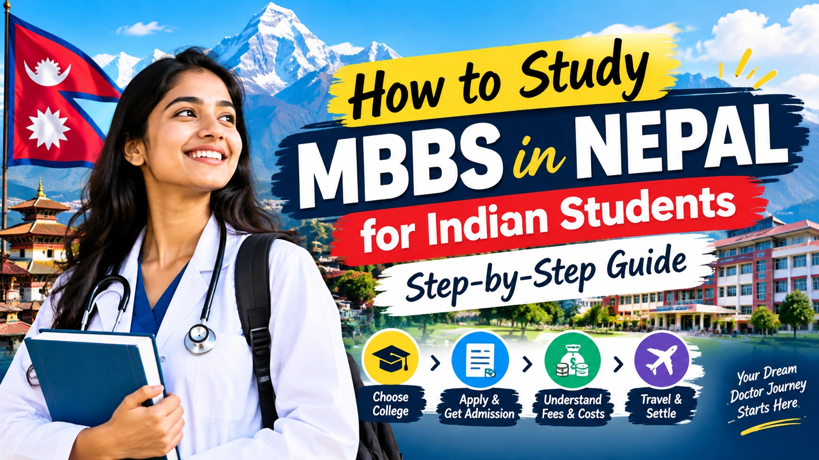 How to Study MBBS in Nepal for Indian Students? Step-by-Step Guide