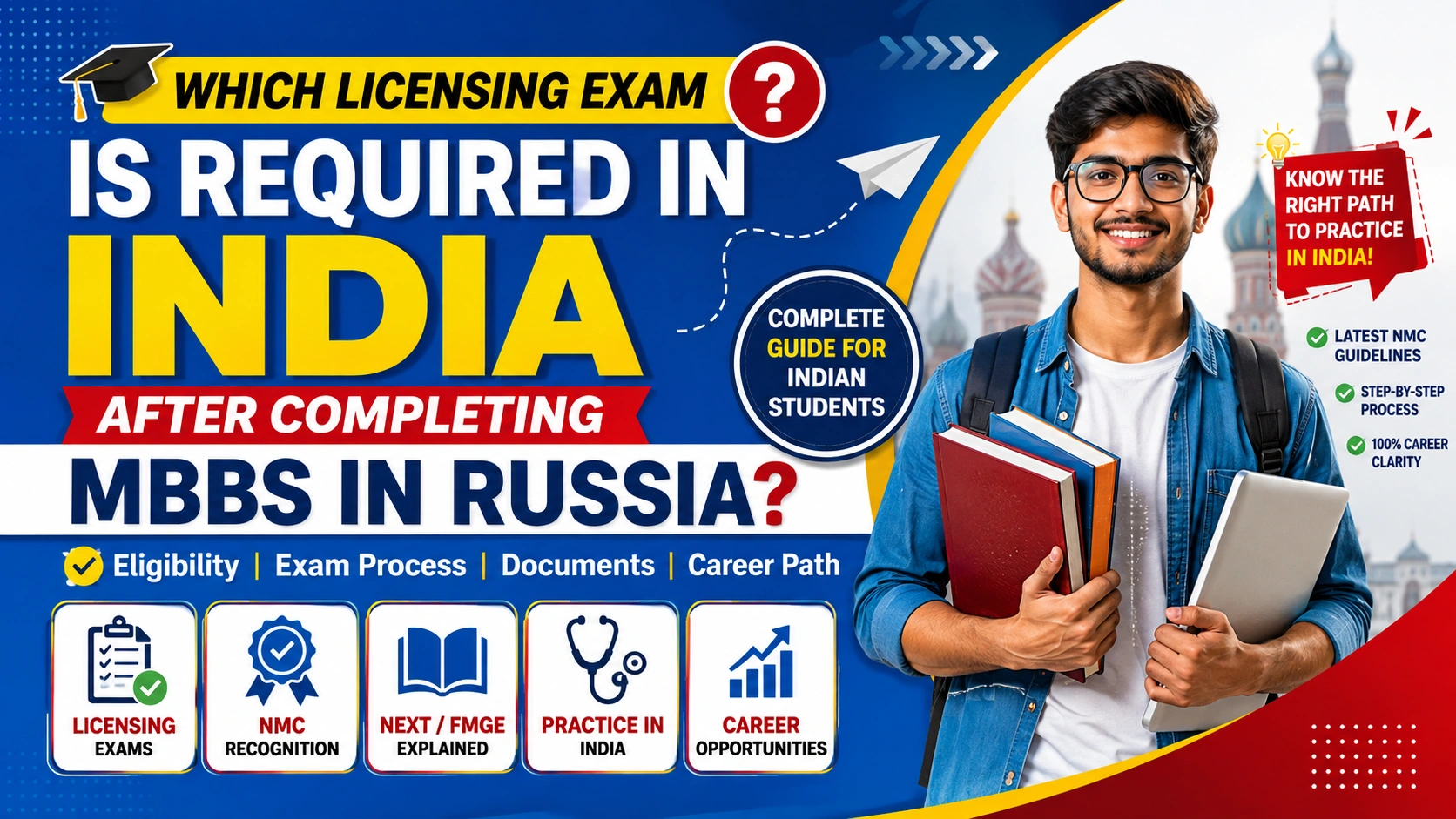 Which Licensing Exam Is Required in India After Completing MBBS in Russia