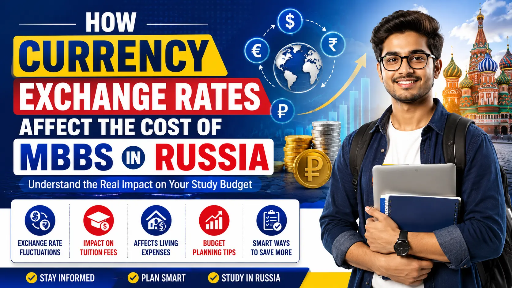 How Currency Exchange Rates Affect the Cost of MBBS in Russia