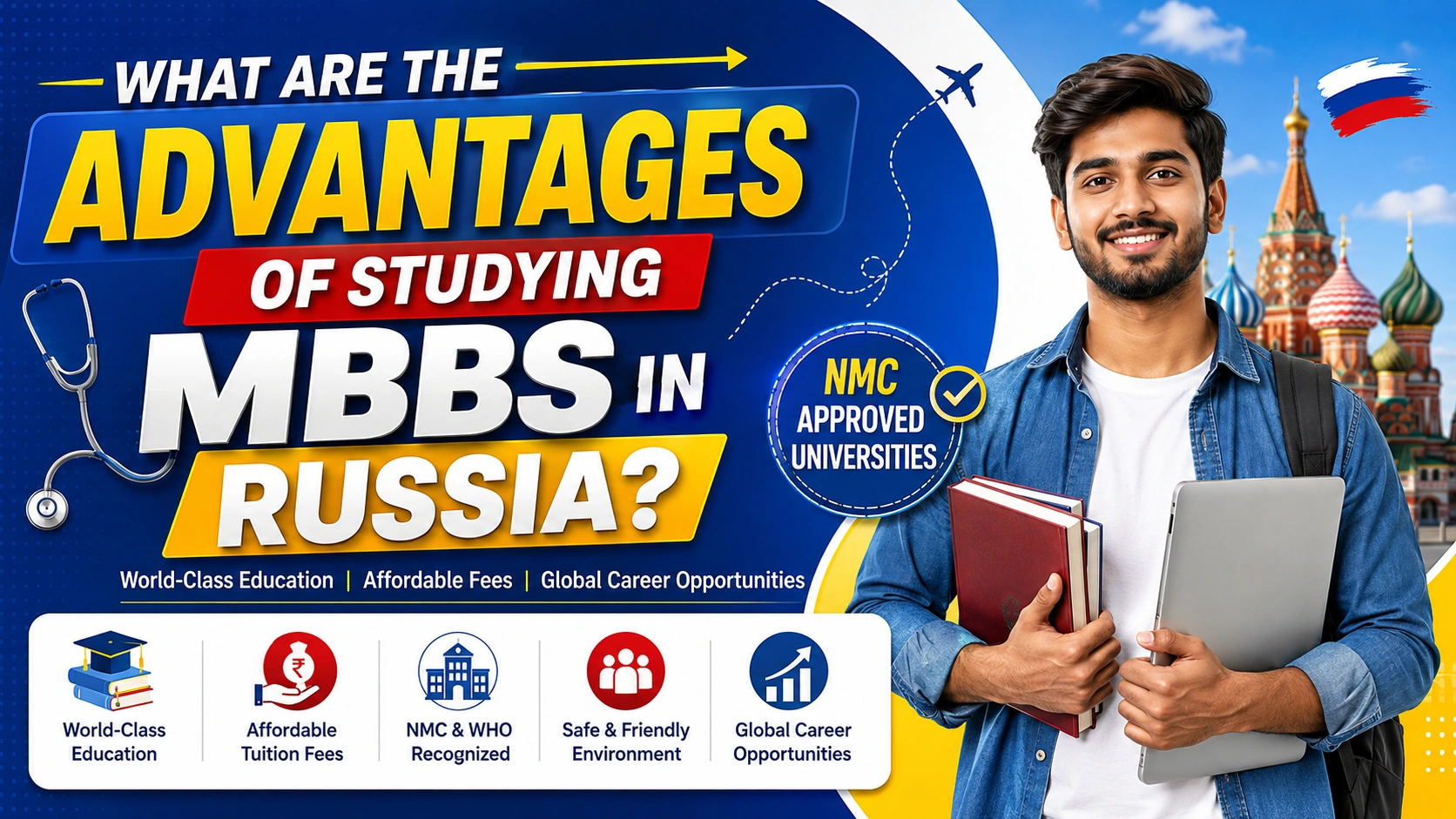 What are the advantage of studying MBBS in Russia