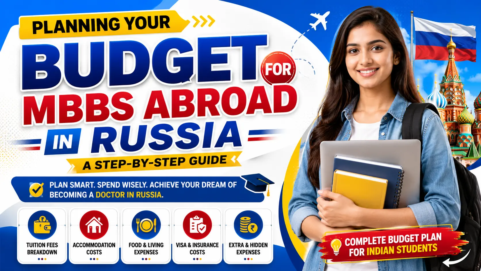 Planning Your Budget for MBBS Abroad in Russia: A Step-by-Step Guide
