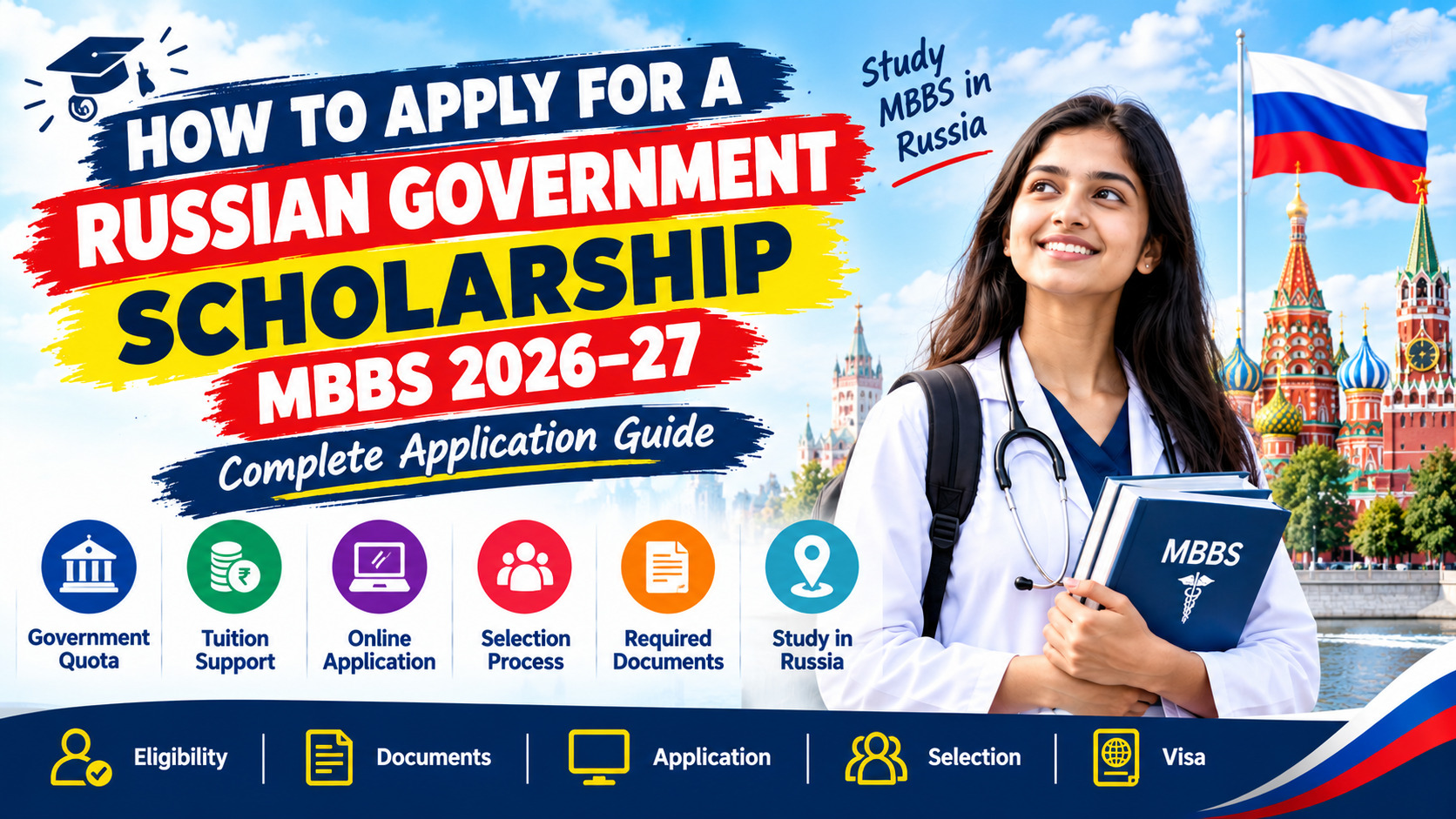 How to Apply for a Russian Government Scholarship for MBBS 2026-27