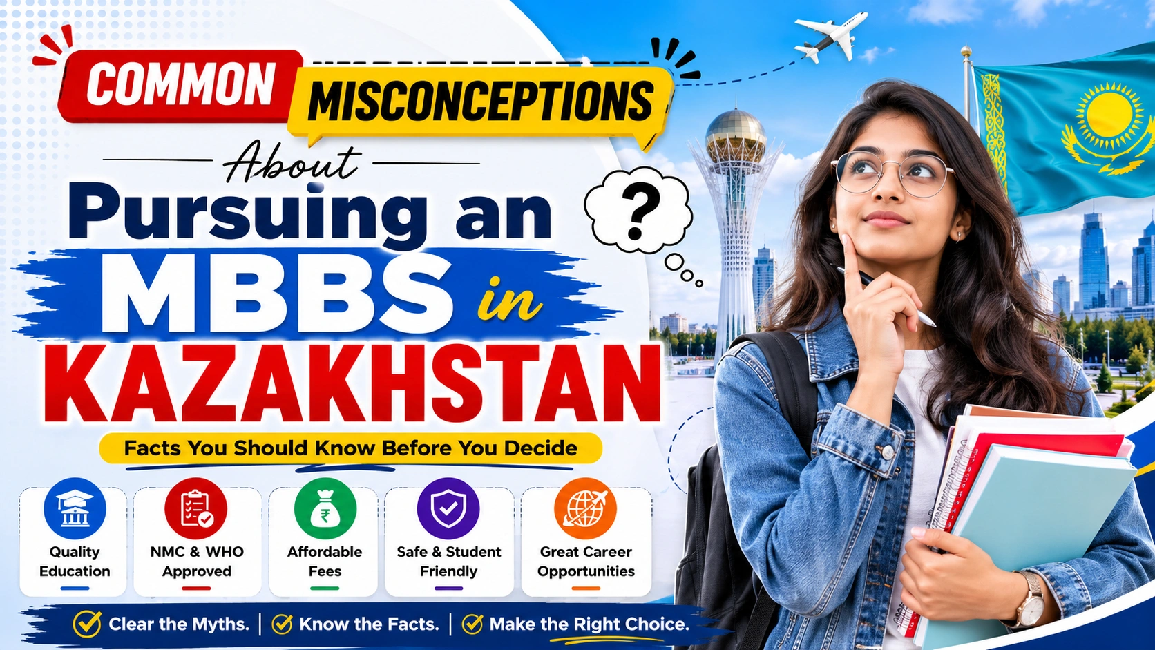 Common Misconceptions About Pursuing an MBBS in Kazakhstan