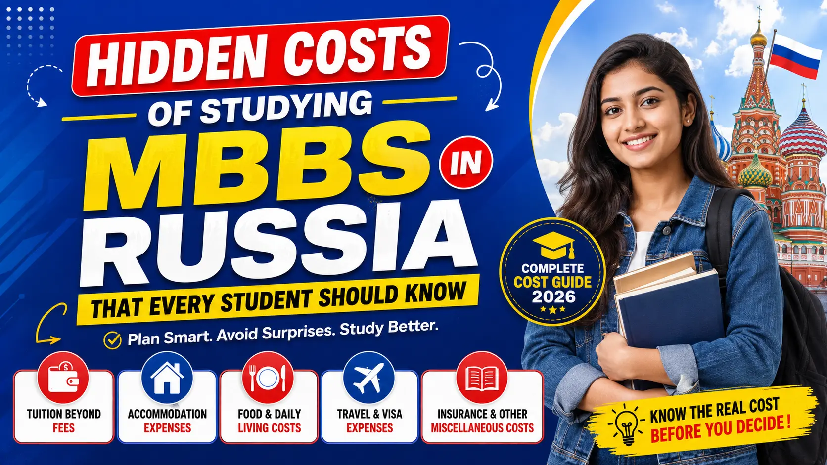 Hidden Costs of Studying MBBS in Russia That Every Student Should Know