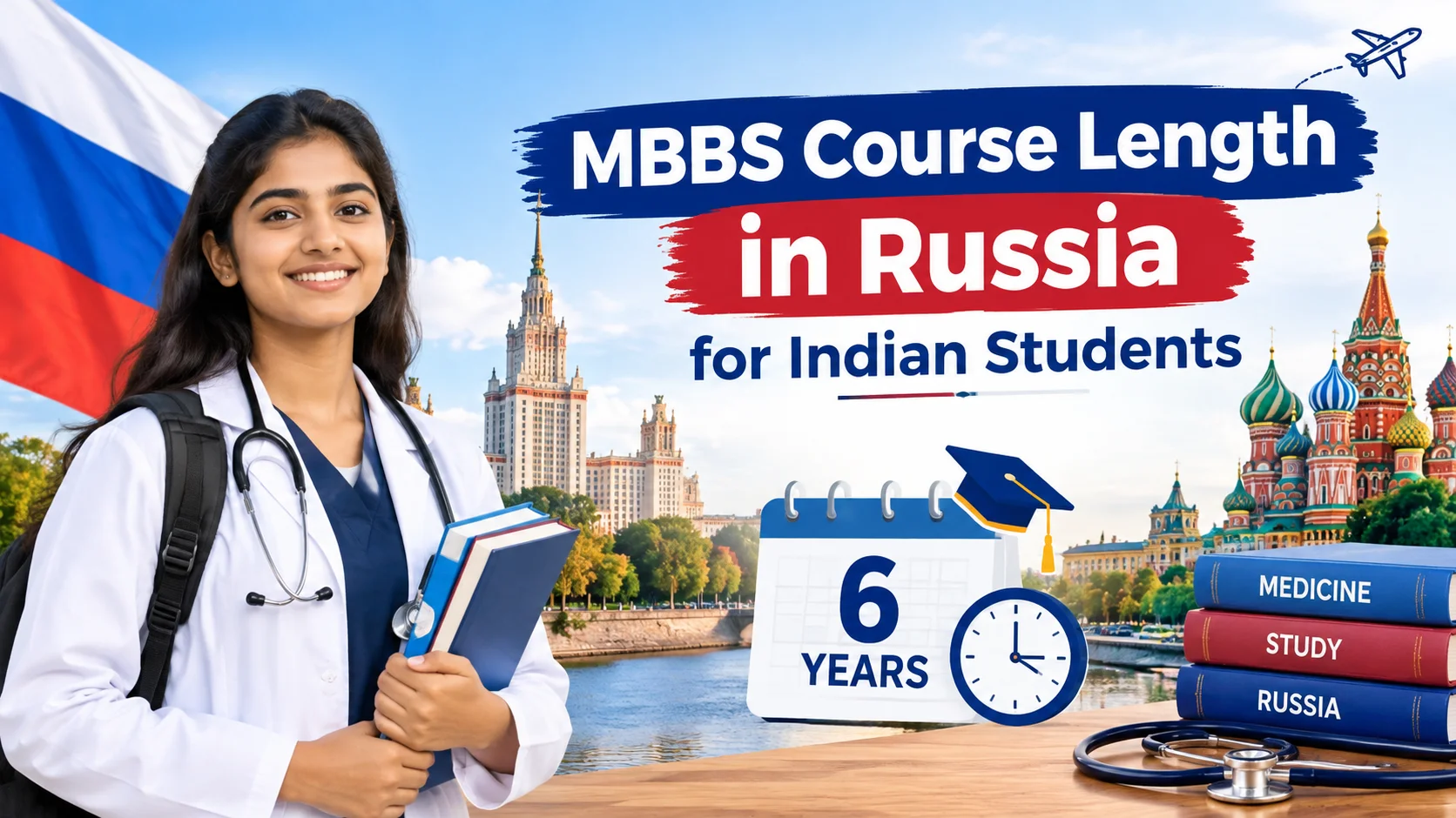 MBBS Course Length in Russia for Indian Students