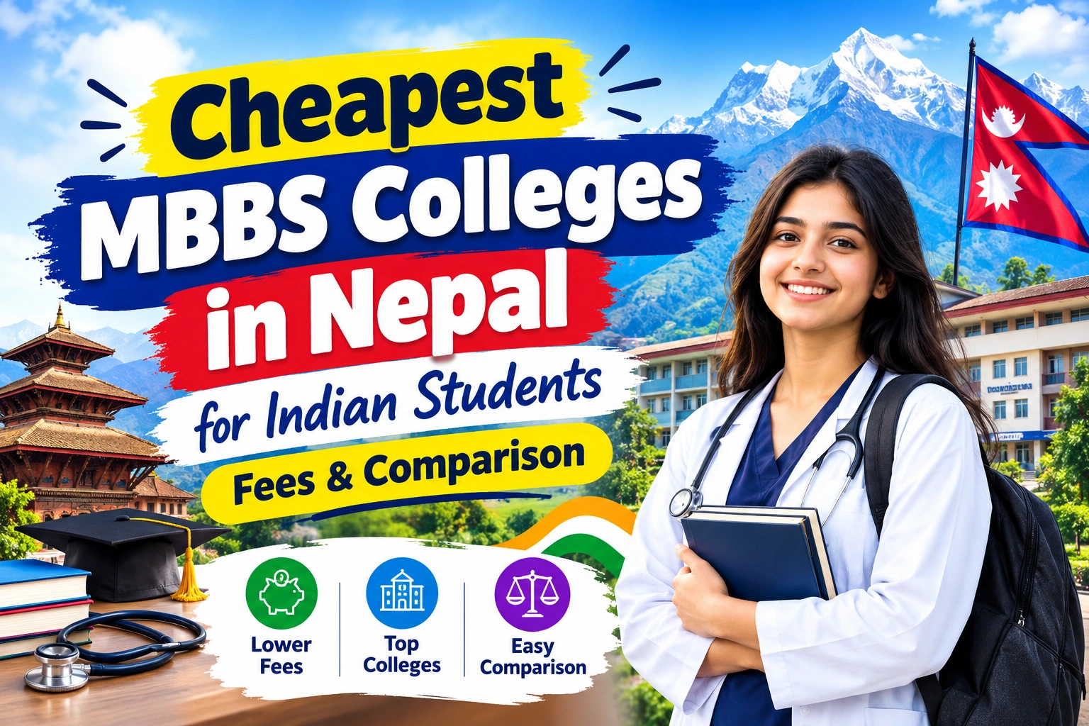 Cheapest MBBS Colleges in Nepal for Indian Students: Fees & Comparison
