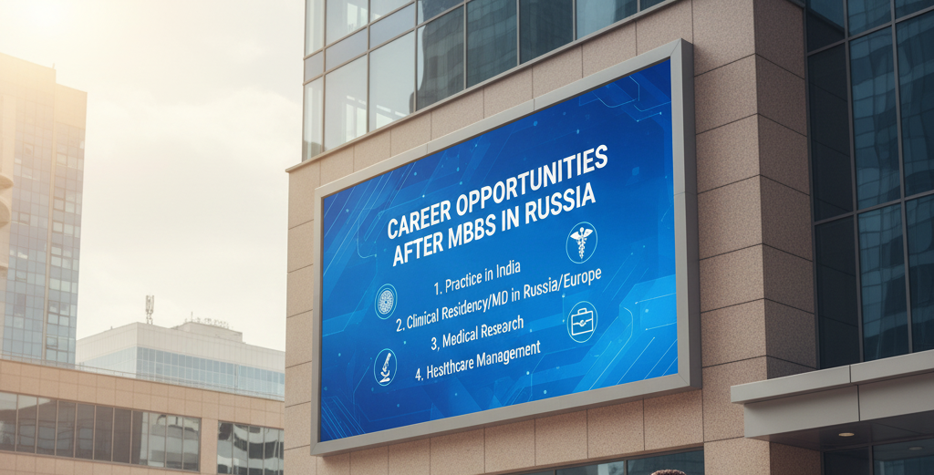 Career Opportunities after MBBS in Russia