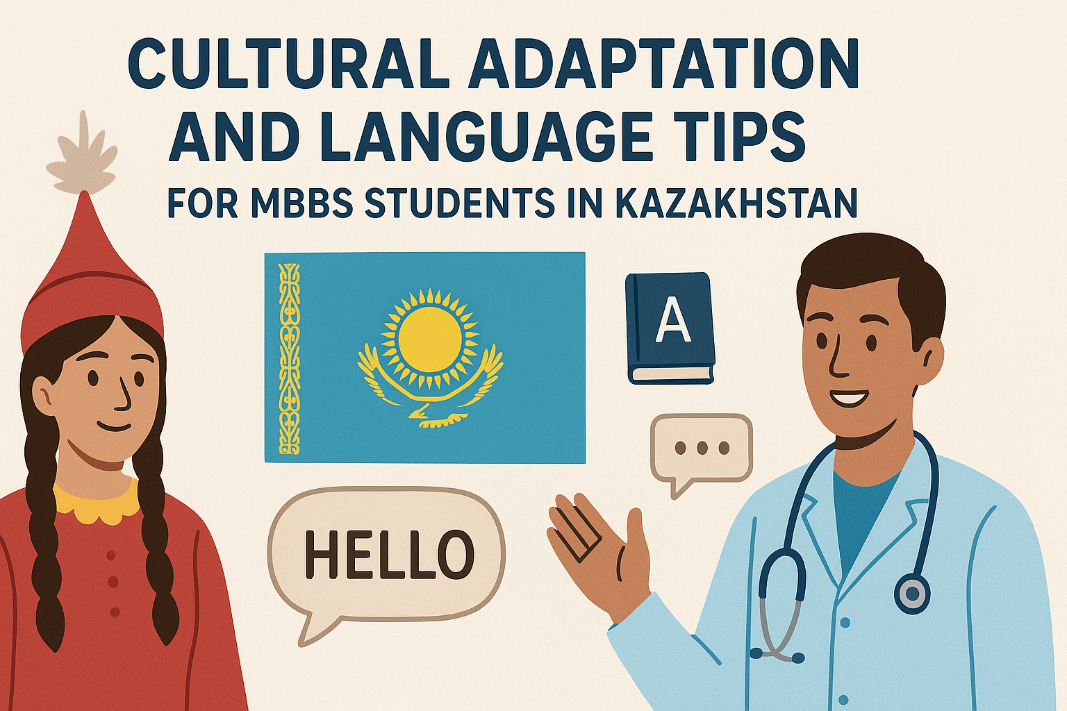Cultural Adaptation and Language Tips for MBBS Students in Kazakhstan