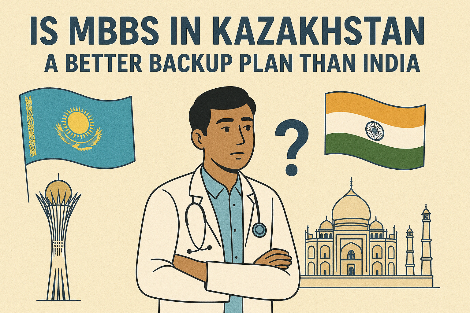 Is MBBS in Kazakhstan a Better Backup Plan Than India?