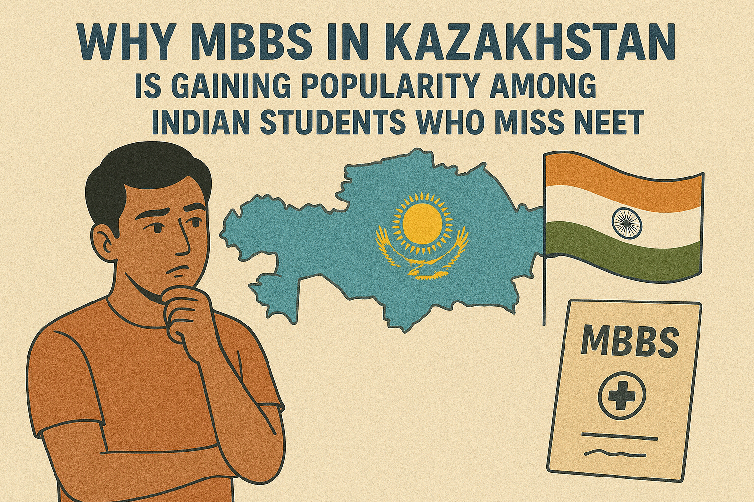 Why MBBS in Kazakhstan Is Gaining Popularity Among Indian Students Who Miss NEET