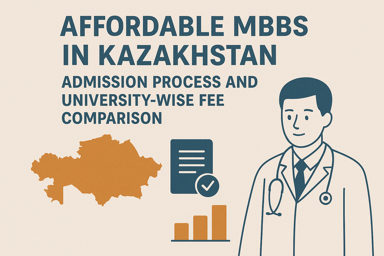Affordable MBBS in Kazakhstan: Admission Process and University‑Wise Fee Comparison