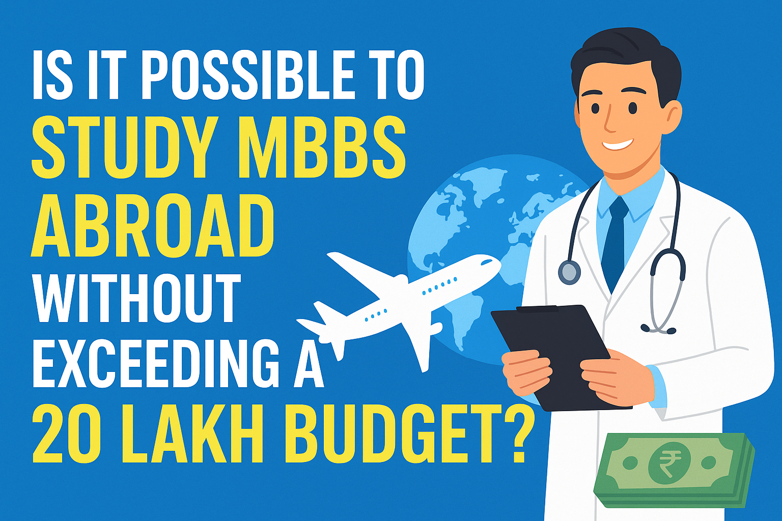 Is It Possible to Study MBBS Abroad Without Exceeding a 20 Lakh Budget?