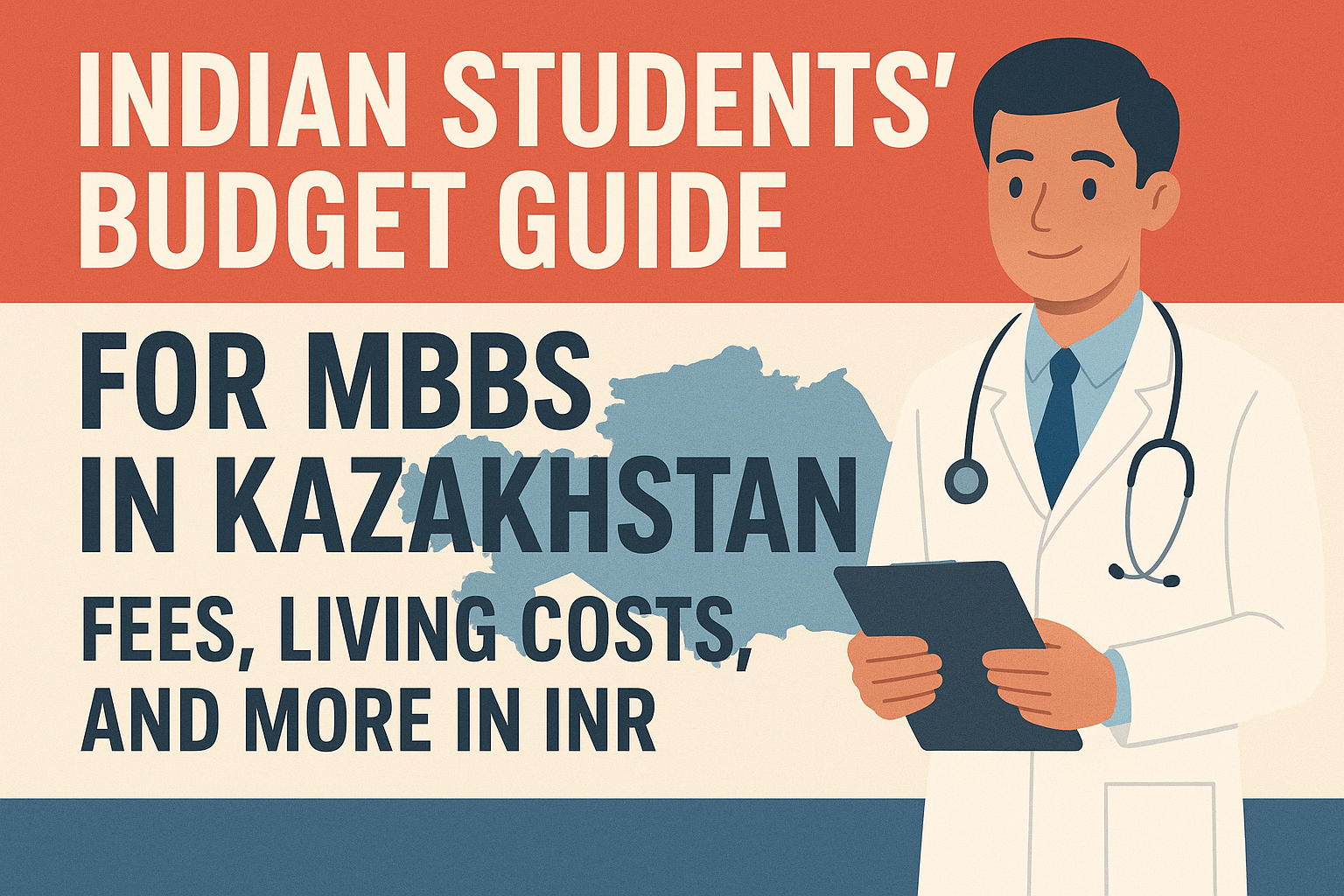 Indian Students’ Budget Guide for MBBS in Kazakhstan: Fees, Living Costs, and More in INR