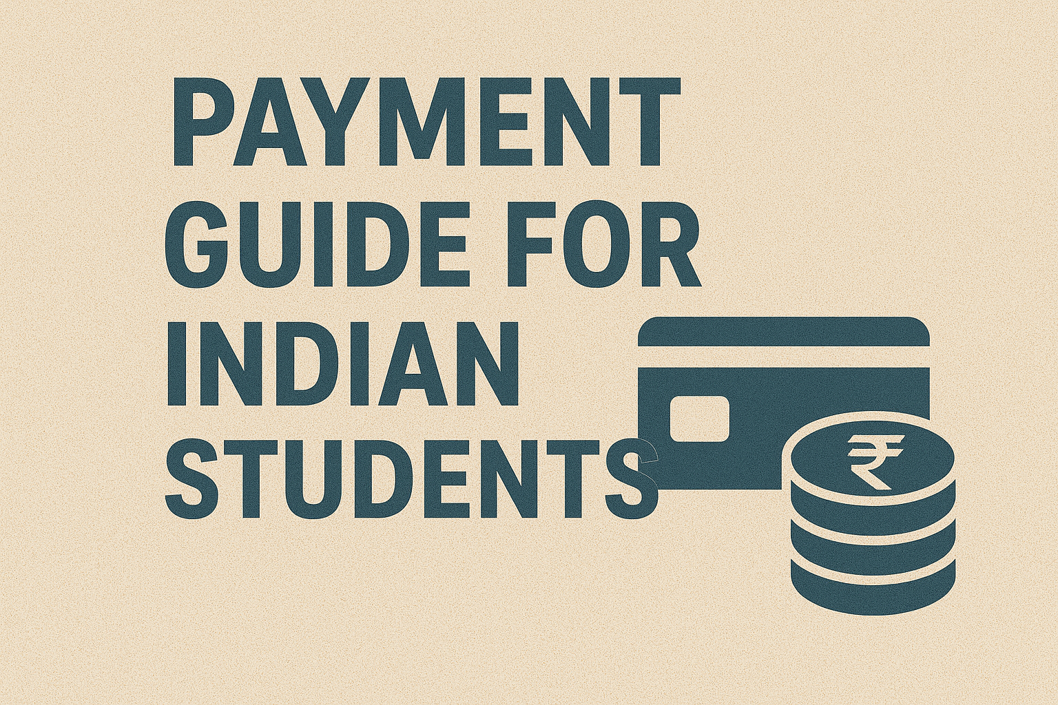 Payment Guide for Indian Students
