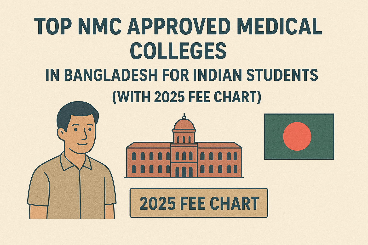 Top NMC Approved Medical Colleges in Bangladesh for Indian Students (With 2025 Fee Chart)