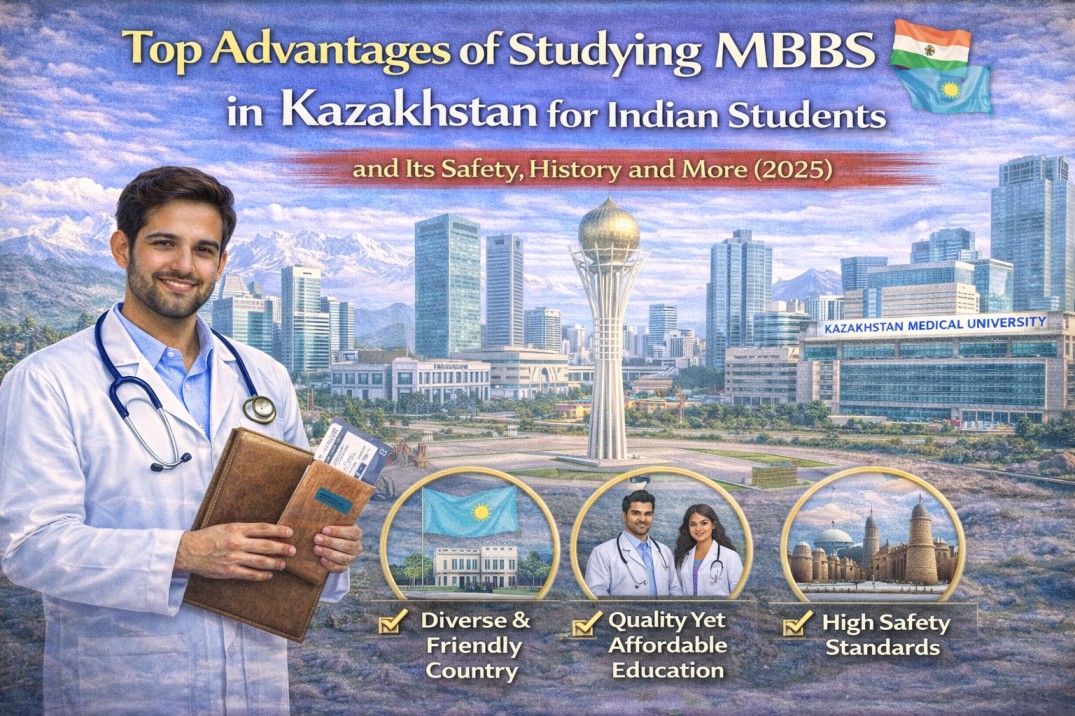 Top Advantages of Studying MBBS in Kazakhstan for Indian Students and its Safety, History and More (2025)