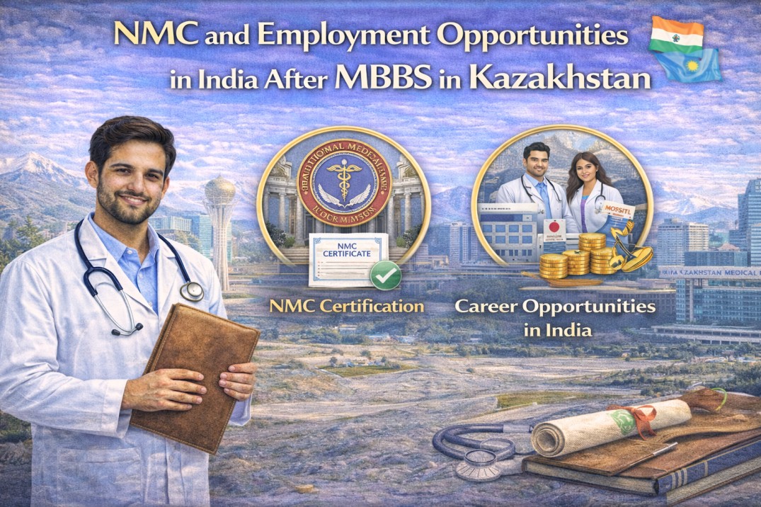 NMC and Employment Opportunities in India After MBBS in Kazakhstan