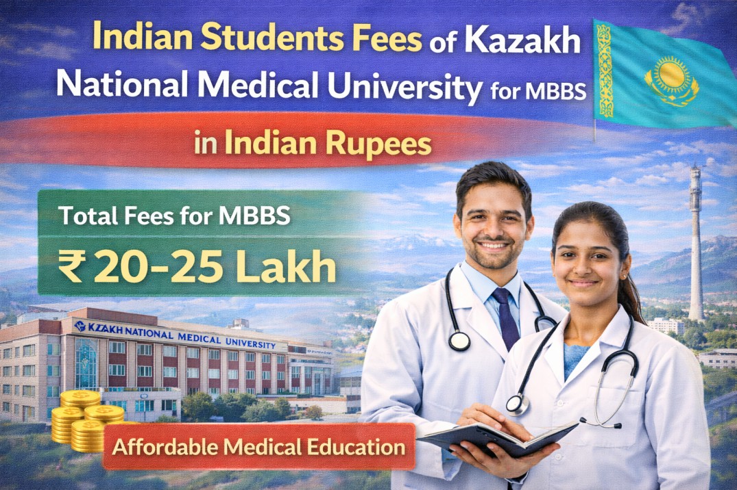 Indian Students Fees of Kazakh National Medical University for MBBS in Indian Rupees
