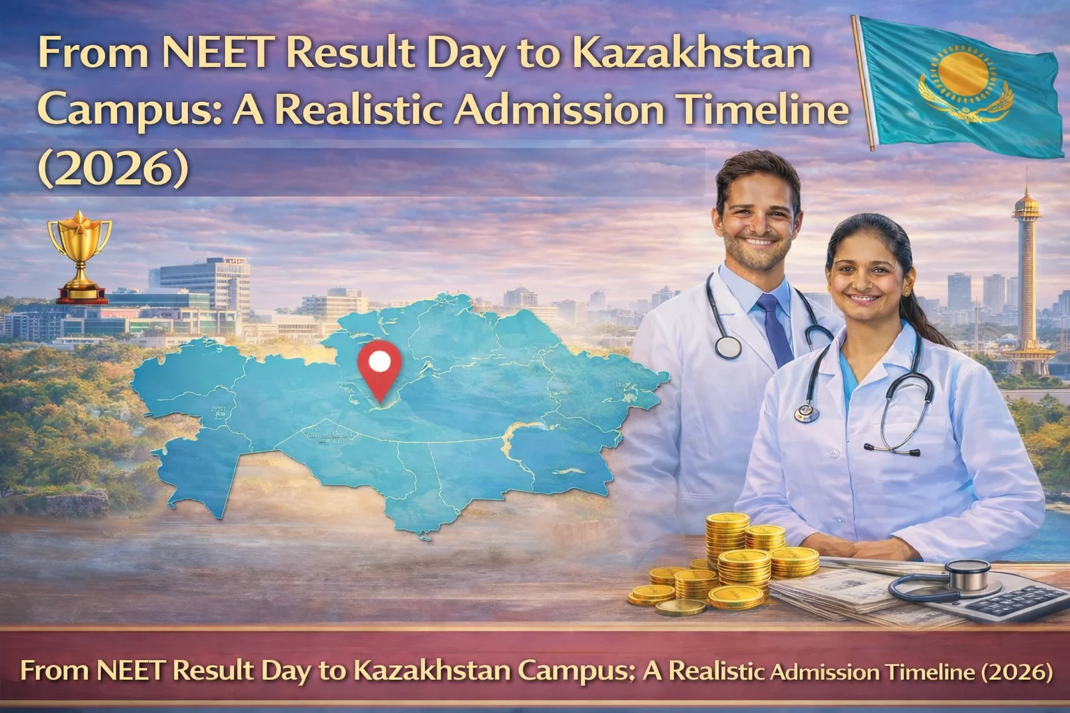 From NEET Result Day to Kazakhstan Campus: A Realistic Admission Timeline (2026)