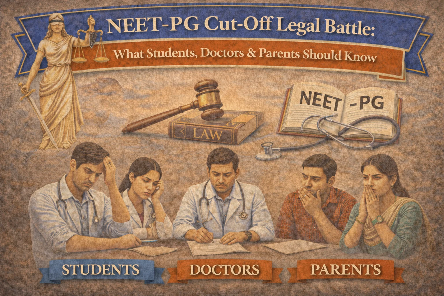 NEET-PG Cut-Off Legal Battle: What Students, Doctors & Parents Should Know