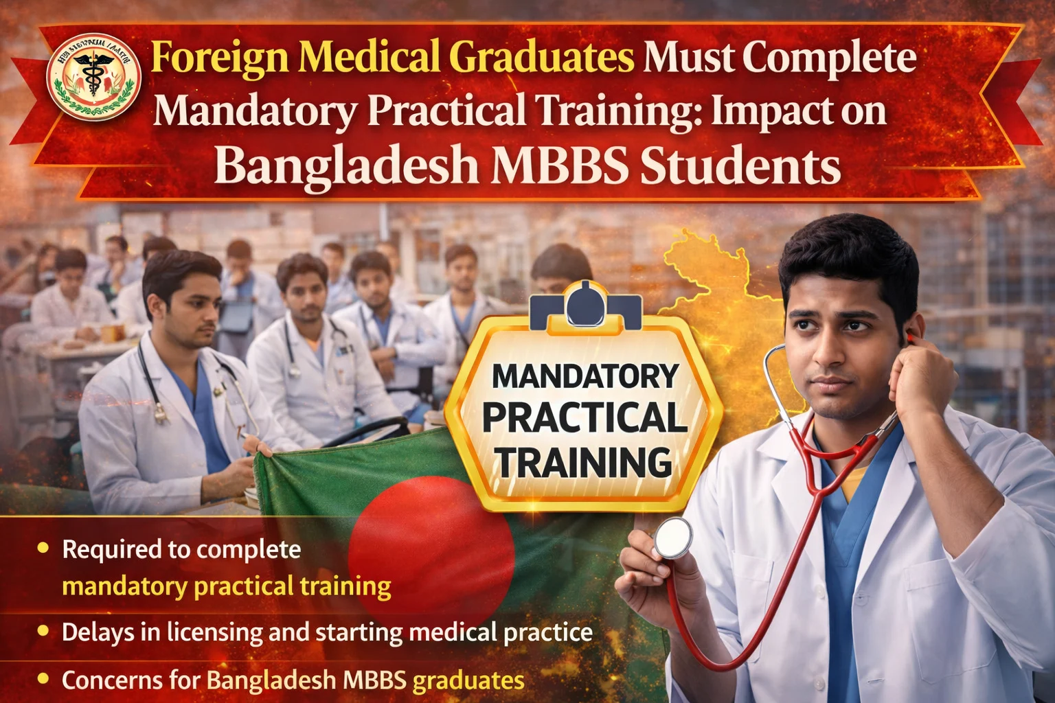 Mandatory Practical Training for Foreign Medical Graduates: Impact on Bangladesh MBBS Students