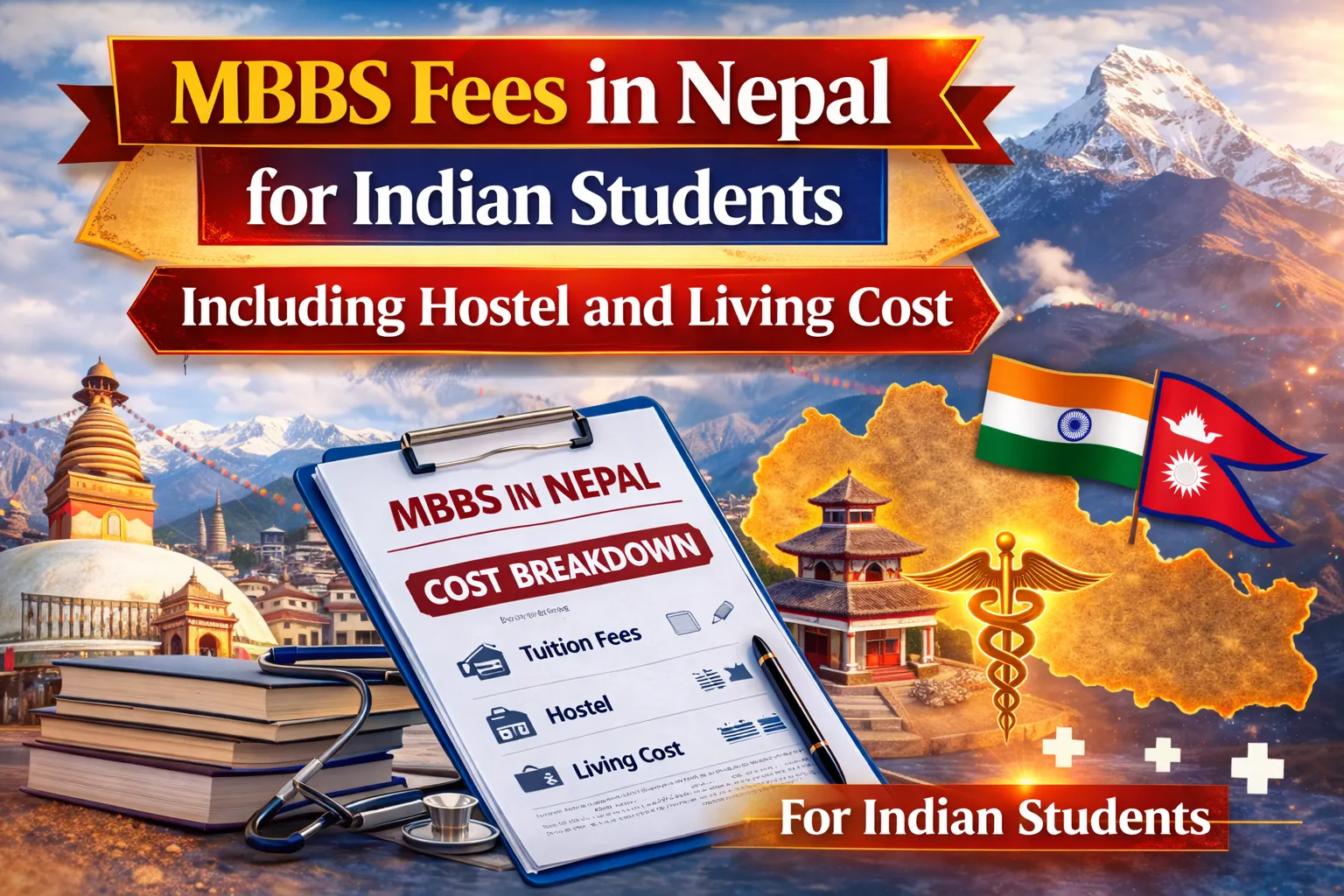 MBBS Fees in Nepal for Indian Students Including Hostel and Living Cost