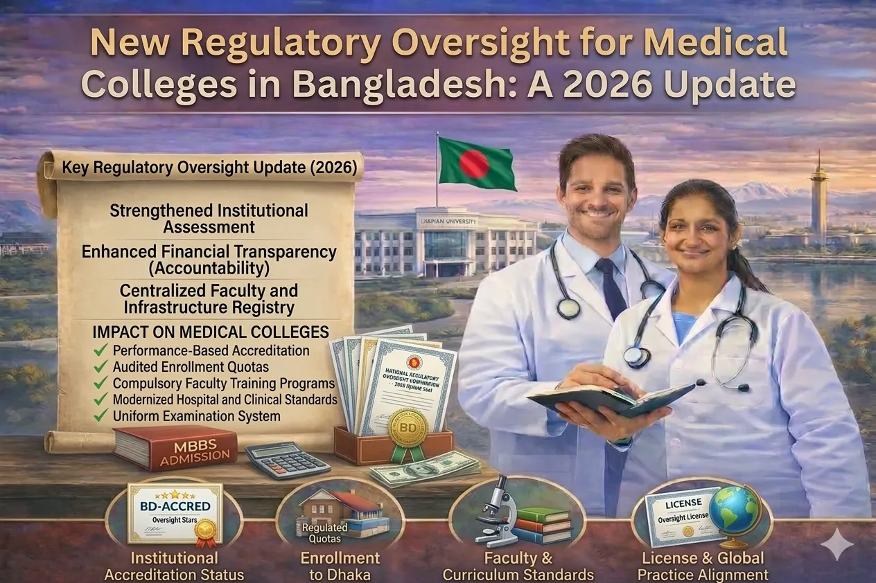 2026: New Regulatory Oversight for Medical Colleges in Bangladesh