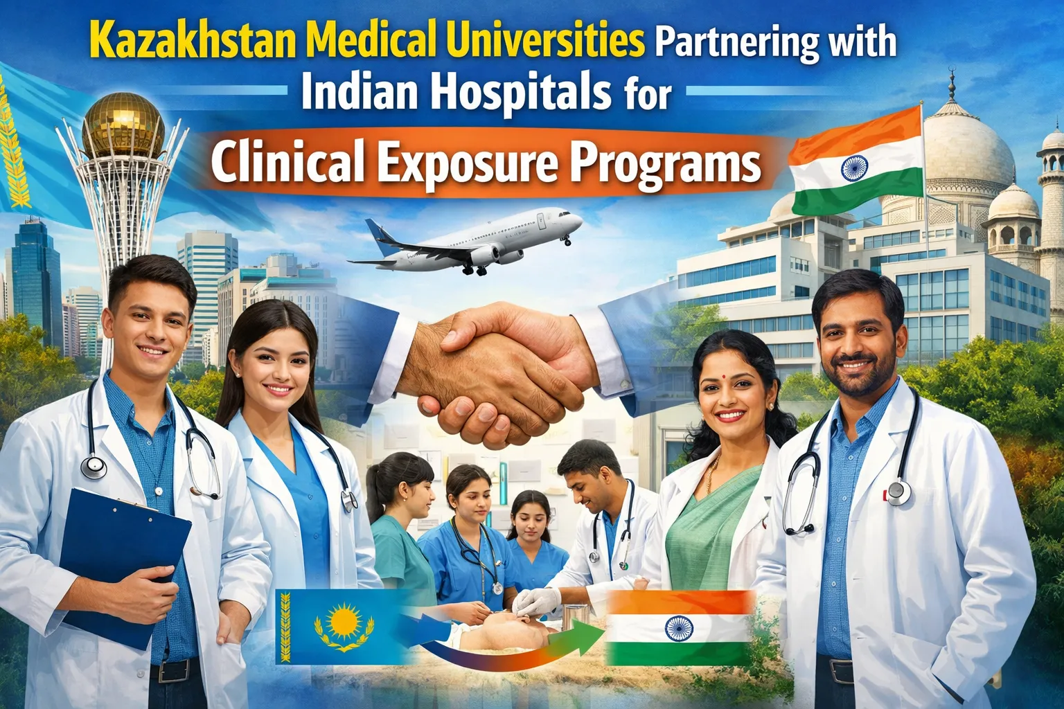 Indian Hospitals Partner with Kazakhstan Medical Universities to Help Students Gain Clinical Exposure