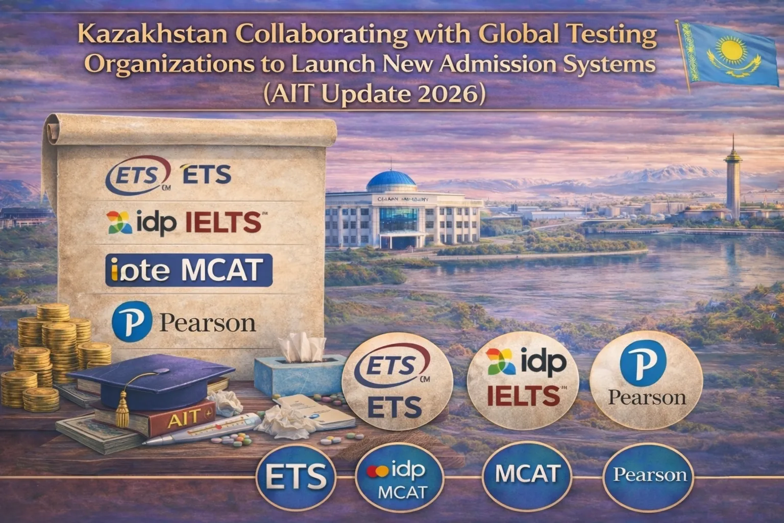 [AIT Update 2026] Kazakhstan to Set Up New Admission Systems with Support from Global Testing Organizations