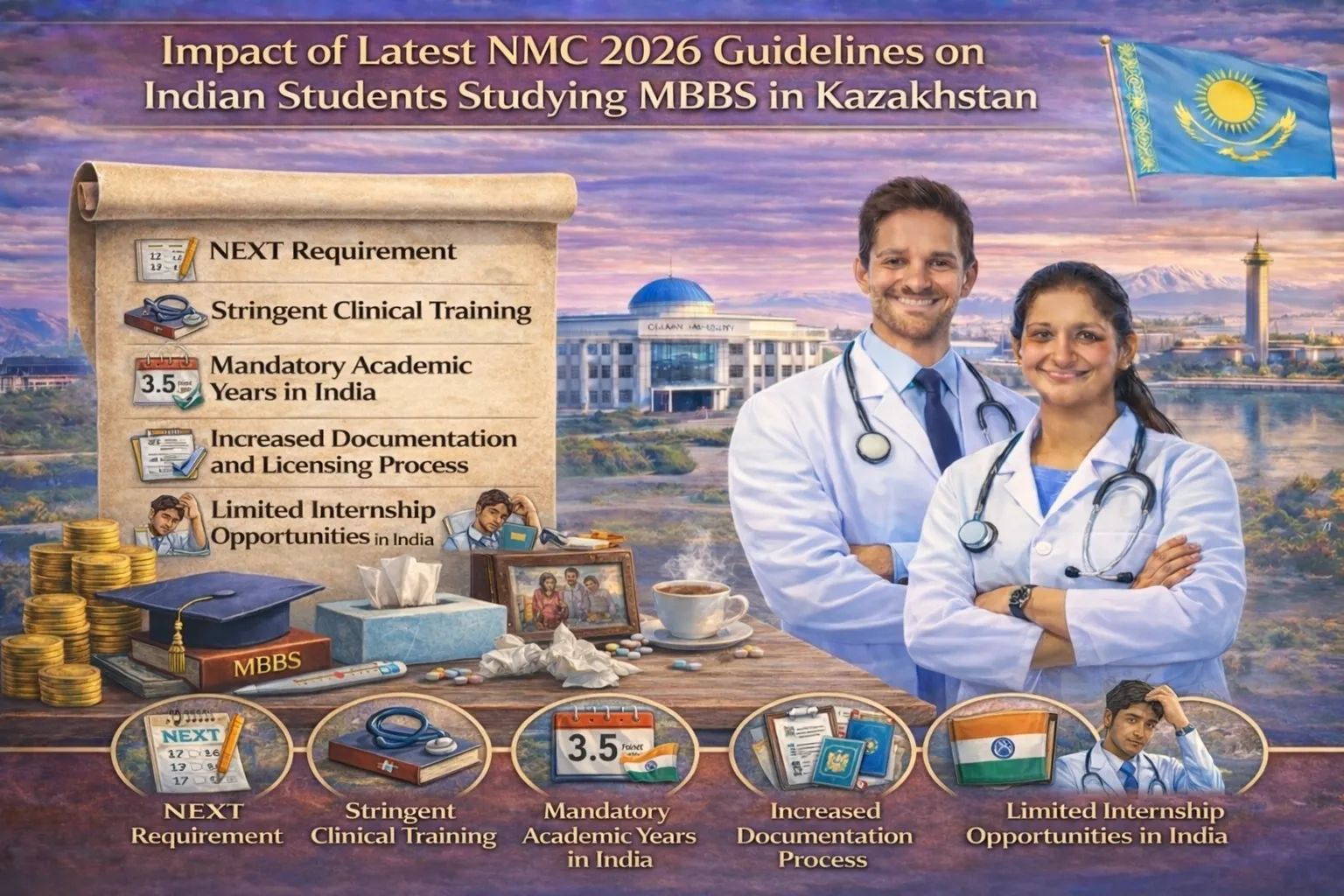 Kazakhstan’s Growing Number of NMC Approved Medical Universities - Update for 2026