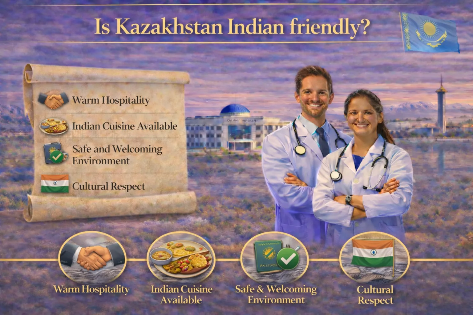 Is Kazakhstan Indian Friendly? Top Creations Of 2026: Why Kazakhstan Is The Best Choice For Indian Students To Pursue MBBS?
