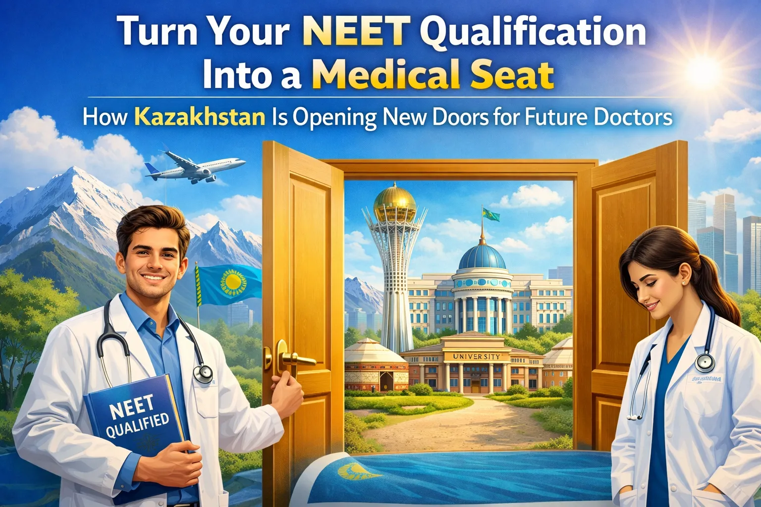 Over The NEET Marks: Kazakhstan Is Unlocking A New Door To Become A Doctor