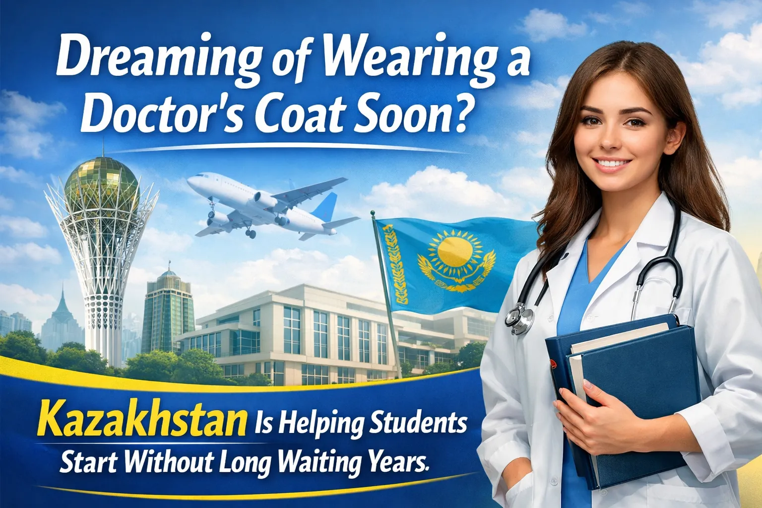 Dreaming of Donning a Doctor’s Coat Soon? Kazakhstan Is Allowing Students Set Up With No Long Barrages