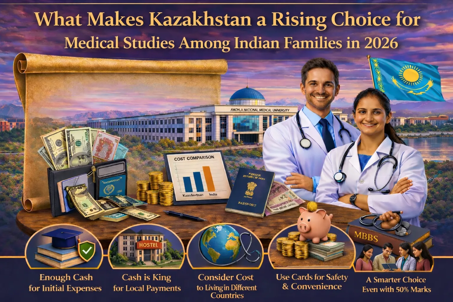 Why in 2026 Kazakhstan is the destination for every Indian family for Medical Studies?
