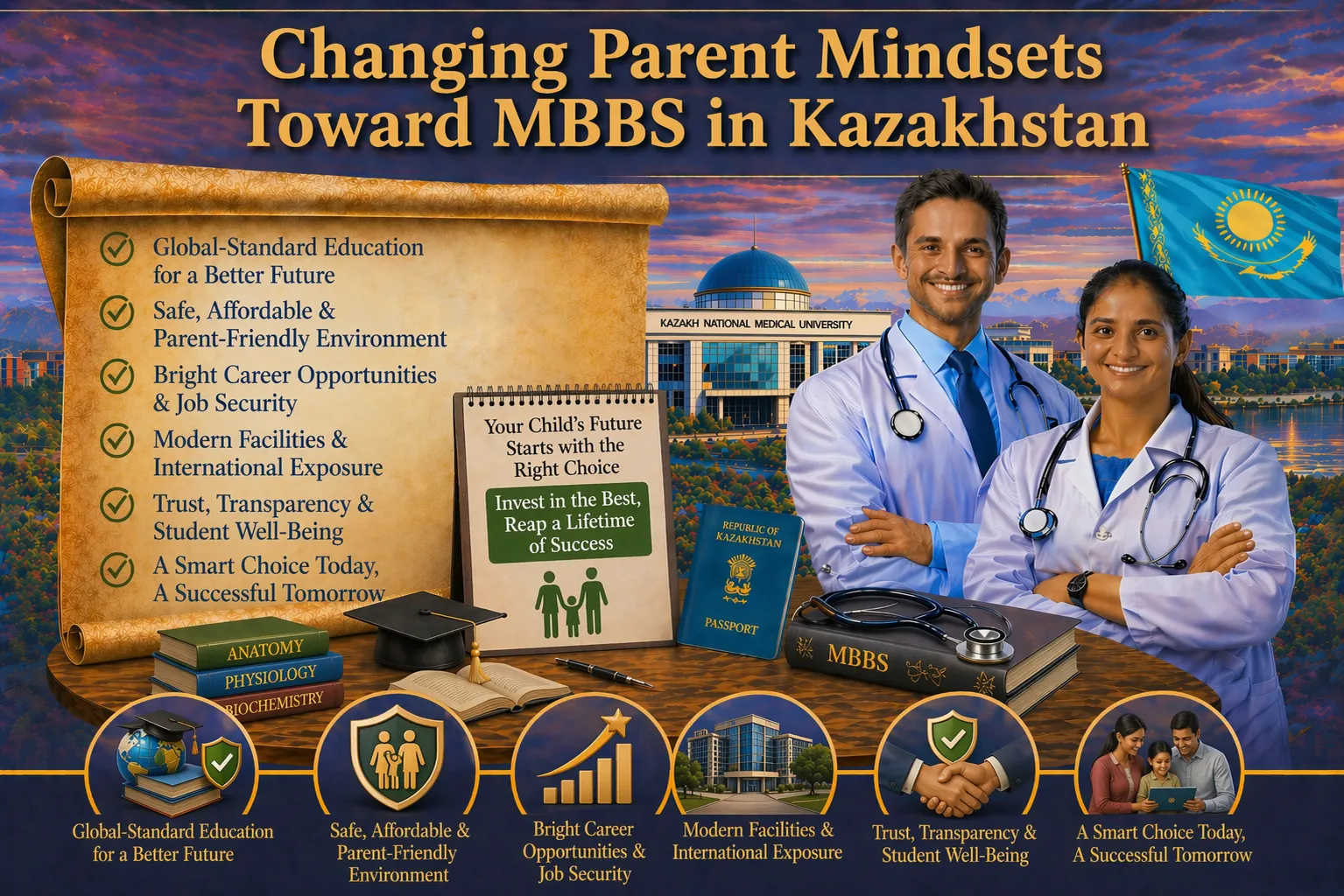 Changing Parent Mindsets Toward MBBS in Kazakhstan: How Families Are Embracing Global Medical Education in 2026