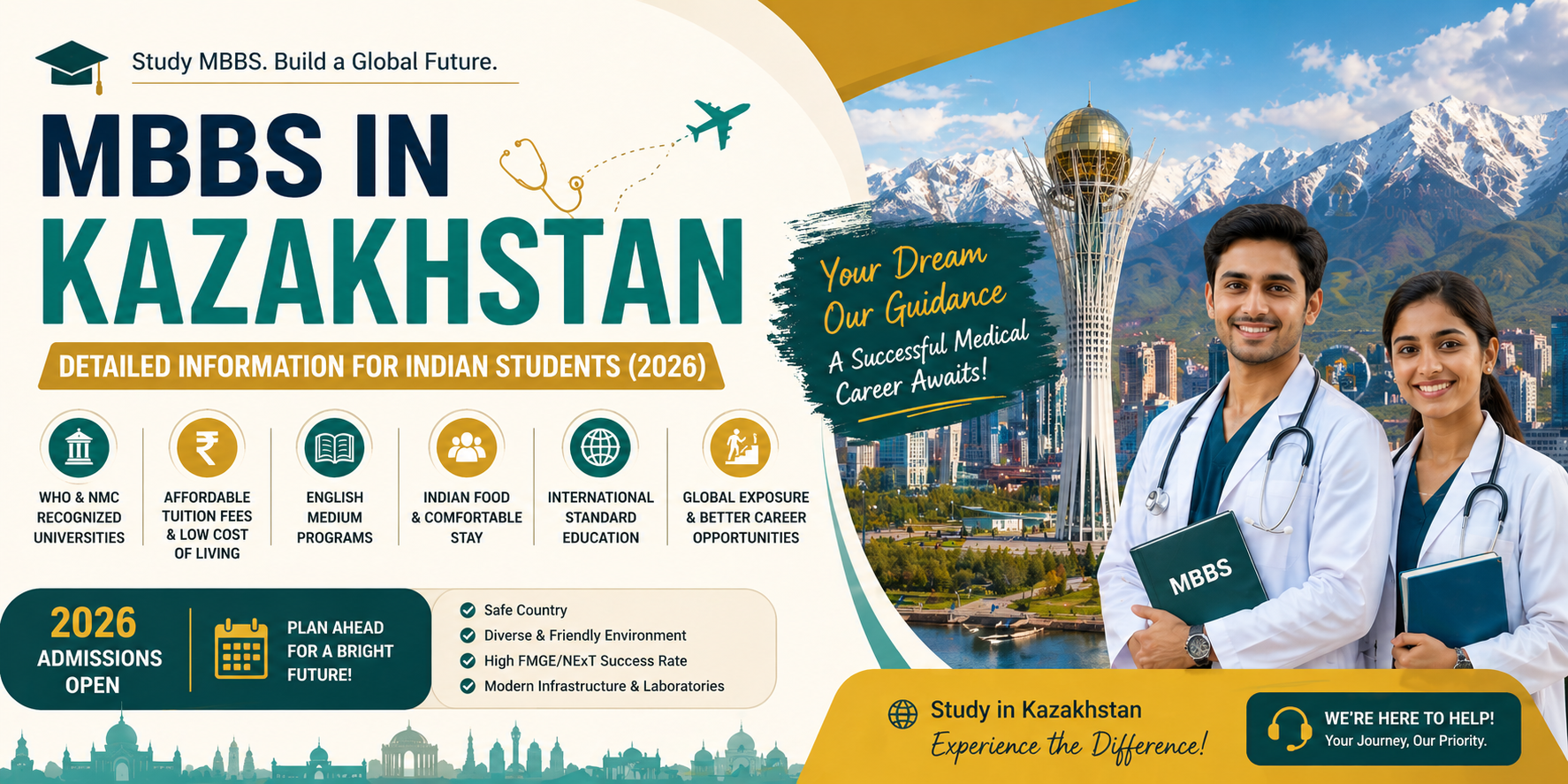 MBBS in Kazakhstan – Detailed Information for Indian Students (2026)