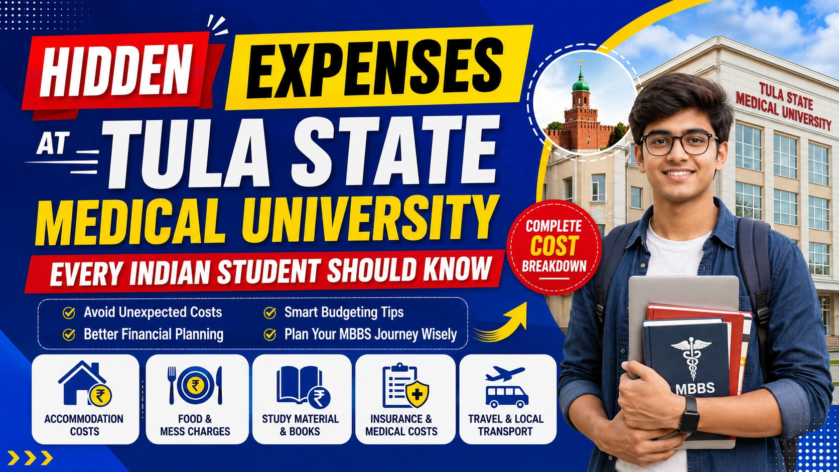 Hidden Expenses at Tula State Medical University Every Indian Student Should Know