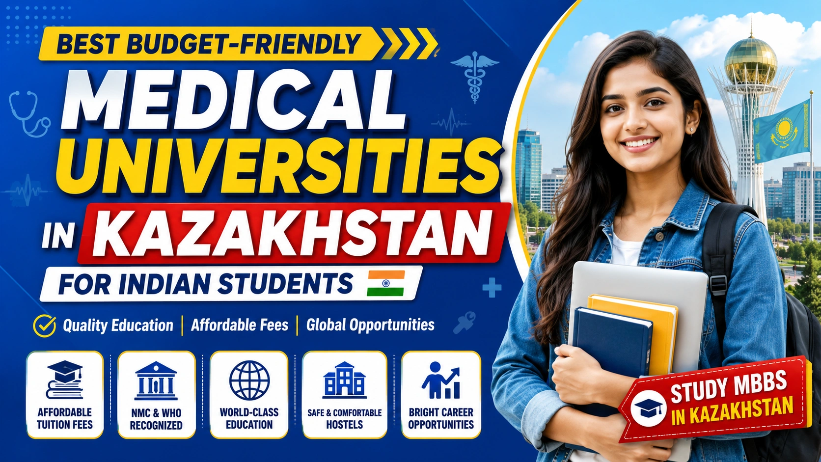 Best Budget-Friendly Medical Universities in Kazakhstan for Indian Students
