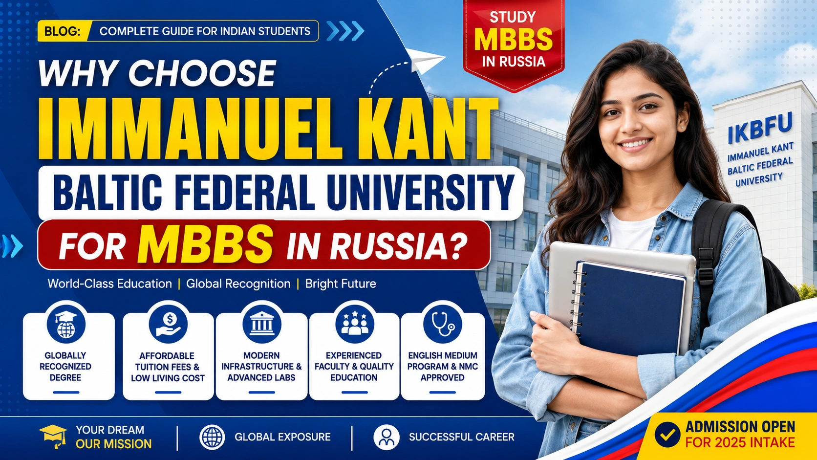 Why Choose Immanuel Kant Baltic Federal University for MBBS in Russia