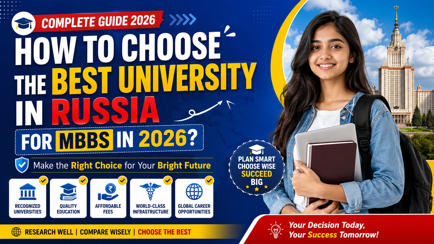 How to Choose the Best University in Russia for MBBS in 2026