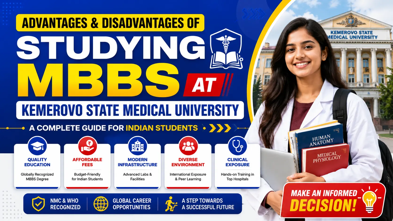 Advantages and Disadvantages of Studying MBBS at Kemerovo State Medical University