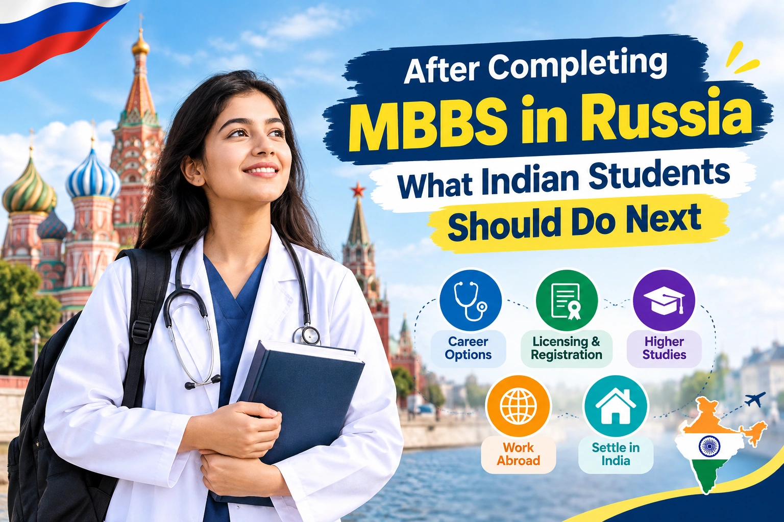 After Completing MBBS in Russia: What Indian Students Should Do Next