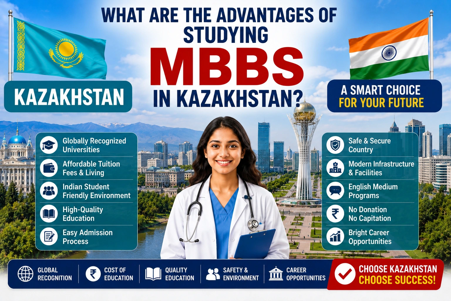 What Are the Advantages of Studying MBBS in Kazakhstan